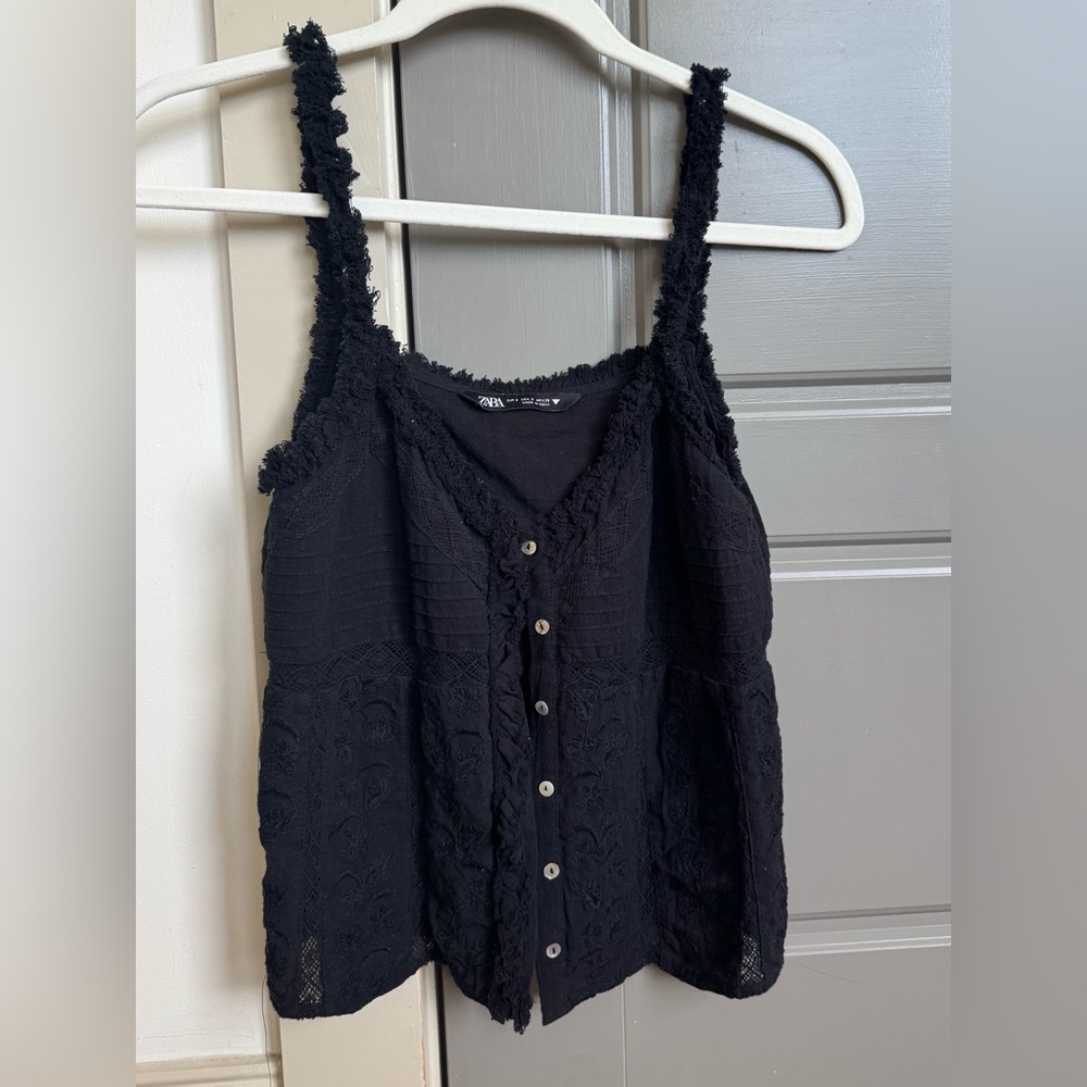 Zara Black Top